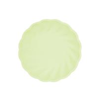 6 borden 18,8cm groen