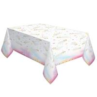 Tafelkleed unicorn papier 180 cm x 120 cm
