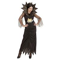 Halloween Jurk Zwart Dames Spider Lady