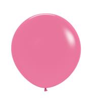 Roze Ballonnen Glans 61cm 3st