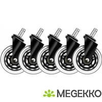 Deltaco GAM-157 wieltjes voor gamingstoelen