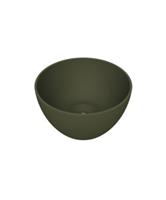 Arqua Opbouw Waskom Olivia Rond 22x22x12CM Mat Groen