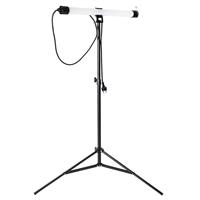 LED Werklamp op Statief 1500 lumen - 20W - Koelwit 4000K - Verstelbaar tot 120cm - IP65