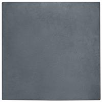 vidaXL Nep Konijnenbont Tapijt Antraciet 120 x 120 cm Polyester