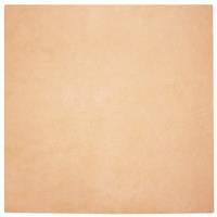 vidaXL Nep Konijnenbont Tapijt Taupe 120 x 120 cm Polyester