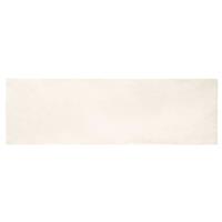 vidaXL Nep Konijnenbont Tapijt Wit 80 x 250 cm Polyester