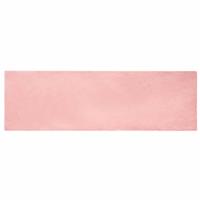 vidaXL Nep Konijnenbont Tapijt Roze 80 x 250 cm Polyester