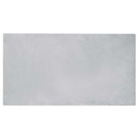 vidaXL Nep Konijnenbont Tapijt Grijs 80 x 150 cm Polyester