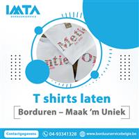 T shirts laten borduren – Maak ’m Uniek