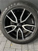 Vier Michelin winterbanden 