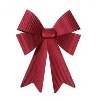 Bordeaux Rode Strik Fluweel 66cm