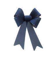 Donkerblauwe Strik Velvet 39cm