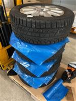 Velgen met winterbanden