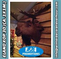 eland rekwisiet verhuur wit hert amsterdam haarlem