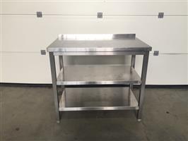 (35) Inox tafel voor de horeca 100 cm breed