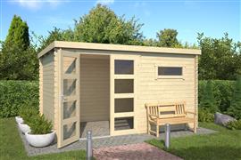 Blokhut Timian 380x230 Onbehandeld vuren