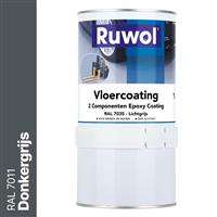 Ruwol 2K Epoxy Vloercoating RAL 7011 1 kg