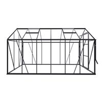 Tuinkas Kate IV zwart VG 3mm