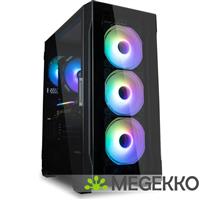Zalman I3 NEO TG BLACK computerbehuizing Midi Tower Zwart