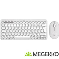 Logitech Pebble 2 Combo toetsenbord Inclusief muis RF-draadloos + Bluetooth QWERTY US International