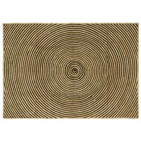 vidaXL Vloerkleed Natuurlijk en Zwart 120 x 170 cm Jute