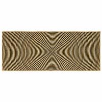 vidaXL Vloerkleed Natuurlijk en Zwart 80 x 200 cm Jute