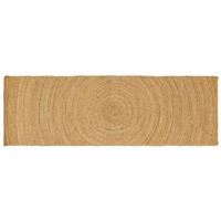 vidaXL Vloerkleed Bruin 80 x 200 cm Jute