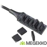 Akasa AK-CBFA08-30BK 1>5x PWM 4-pin 30cm