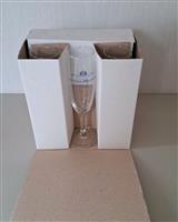 6 Vintage Bernard Massard Flute Glazen