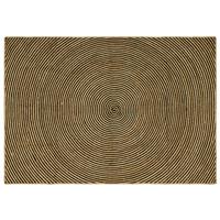 vidaXL Vloerkleed Natuurlijk en Zwart 200 x 290 cm Jute