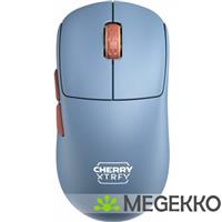 CHERRY XTRFY M68 Blauw Draadloze Gaming muis