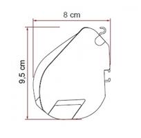 Fiamma F35Pro 250 Deep Black-Royal Grey