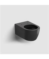 Clou New Hammock Wandtoilet 37x54x33cm Mat Zwart Keramiek versie 54cm