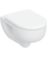 Wandcloset Geberit 300 Basic Pack WC Diepspl. TurboFlush SC QR Zitting Wit