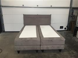 (20) Compleet boxspring bed 160 x 200