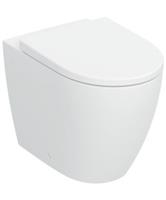 Wandcloset Geberit iCon Pack Staande WC Diepspl. SC QR TurboFlush Wit