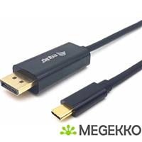 Equip 133427 video kabel adapter 2 m USB Type-C DisplayPort Grijs