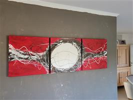 Modernistisch schilderij