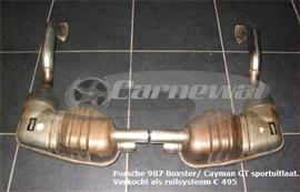 Porsche 987 Boxster/Cayman Sport Uitlaat .