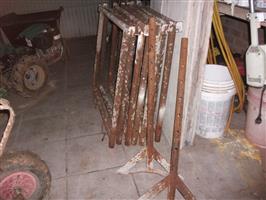 7 schragen uitschuifbaar 120cmx185