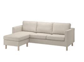 IKEA PÄRUP hoekbank met opberging