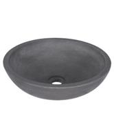Waskom Differnz Hura L Beton 28 Cm Donkergrijs