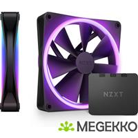 NZXT F140 RGB DUO - 140mm RGB Fan - Twin - Black