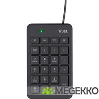 Trust Xalas Numeriek Toetsenbord Zwart