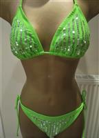 Felgroene Bikini met Paillettes van Yamamay