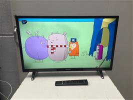 (29) Internet tv Medion met de afstandsbediening