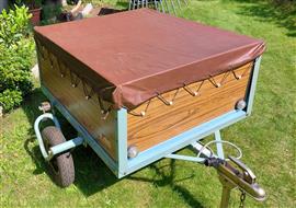 Aanhangwagen met zeil