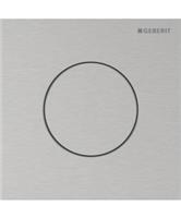 Bedieningsplaat Geberit Type 40 Pneumatisch Round RVS