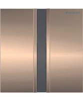 Bedieningsplaat Geberit Type 50 230V Sqaure Geborsteld Goud