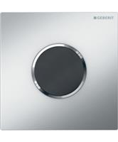 Bedieningsplaat Geberit Type 10 Met Batterijvoeding Round Easy To Clean Mat Chroom